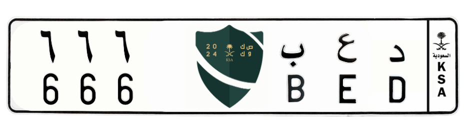 لوحة د ع ب 666